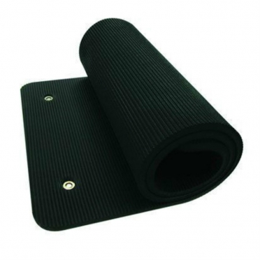 Tunturi NBR professional fitnessmat zwart 180cm 14TUSFU266 